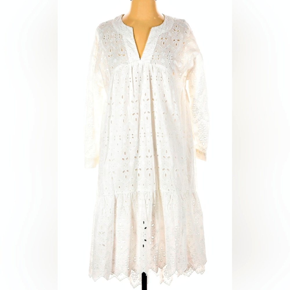 Zara white dress